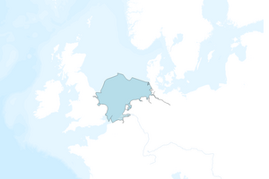 Map showing the boundries of the planning site